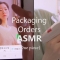 🎁packaging orders ASMR!(One-piece VER.) | 청순한 교복st 원피스 쇼핑몰 포장배송 브이로그♡