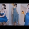 (4K) 타잇한 드레스 세로룩북 단 1분! Tight dress vertical lookbook only 1 minute