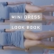 (4K 고화질) 회색&검정 미니드레스 룩북 | grey & black mini dress lookbook