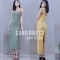 [4K 룩북] 뒷트임 롱드레스 룩북 | Back slit long dress LOOKBOOK