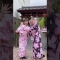 くりえみちゃんと浴衣 Yukata with Kuriemi 쿠리에미짱과 유카타 #shorts