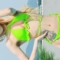 4k, GIRLCRUS Taeri, fluorescent string bikini, GIRLCRUSHSHOW, 태리 걸크러쉬