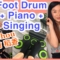 Foot Drum + Piano + Singing – Jay Chou’s Rice Field, 周杰倫, 稻香, Cover