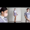 (4K) 승무원 룩북녀 이블린의 항공사 유니폼 + 스타킹 코디 / Stewardess Lookbook / Flight Attendant Stockings