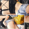 211003 Model 이슬비 – jeans shorts [2021 오토살롱위크 Auto Salon Week] 직캠