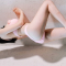 4k, Arinm, flywithme, Pure Beauty Personified, pink bikini, white wall background, #ilovebutter,