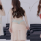 (4K 고화질 세로룩북 직캠) 남친에게 이벤트룩 리사의 후방주의 슬립 룩북 LOOKBOOK