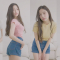 (4k) 어떤 티가 가장 잘 어울리나요?😍 / 리사룩북