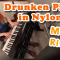 Piano Pedal Pumping in Nylons – Moon River, Audrey Hepburn, Singing Song Cover