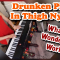 Piano Pedal Pump in Black Thigh Nylons – What A Wonderful World, Song Cover, Keyboard
