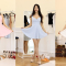 Lookbook, Flared Mini Dress, Never Gonna Get Enough, Yeonji, Pocket Girls, 연지, 포켓걸스
