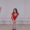 (4K 고화질) 리사의 후방주의 레드 원피스 룩북 / LOOKBOOK 세로룩북
