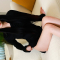 4k, 핫모델 열무, Yeolmu, Beautiful model Yeolmu, black dress