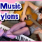 Music in Pantyhose Nylons, Live Piano Guitar Singing, Stockings Tights Hosiery Feet