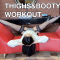 黑絲星星吊帶襪, OL的辣腿這樣練💪會流汗的抬腿運動 Stockings legs Pilates Workout | 妙妙miaomiaolegs