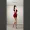 (4K 세로룩북) 빨간색 원피스 룩북 / Red Dress Lookbook / 모델 이블린 / Korean Fashion