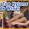 Wine Making Vlog in Split Toe Nylons – DIY How to Make Korean Rice Wine, Makgeolli, Tights Hosiery