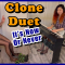 Foot Drum Piano in Pantyhose – Singing Clone Duet – It’s Now or Never – Elvis Presley